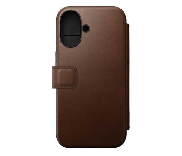 Nomad Modern Leather Folio do iPhone 16 Plus brown - 1288736 - zdjęcie